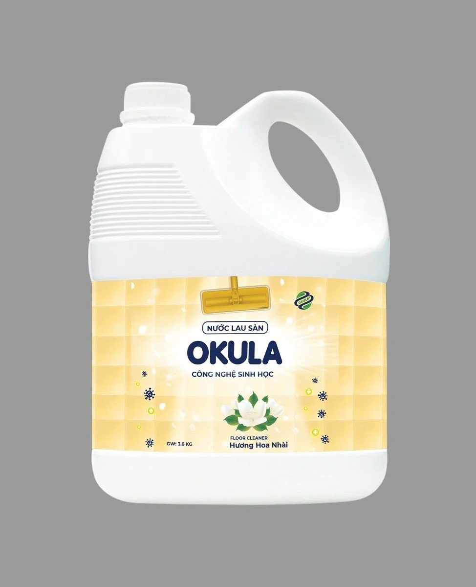 Nước lau sàn OKULA Hương Chanh Sả
