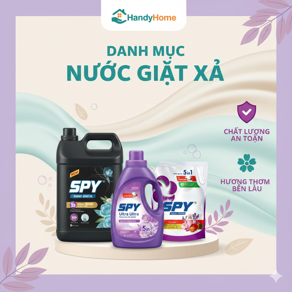 Nước giặt xả quần áo