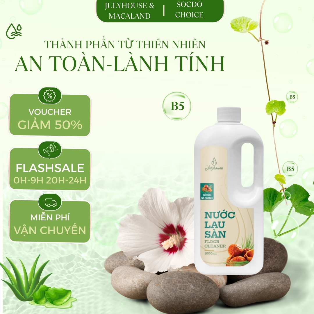 nước lau sàn julyhouse