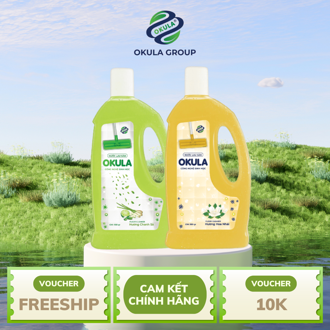 Nước lau sàn OKULA Hương Chanh Sả