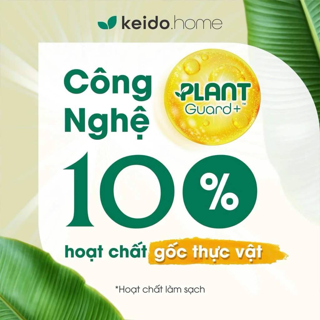 Nước rửa chén thiên nhiên KEIDO