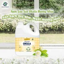 Nước lau sàn OKULA Hương Chanh Sả