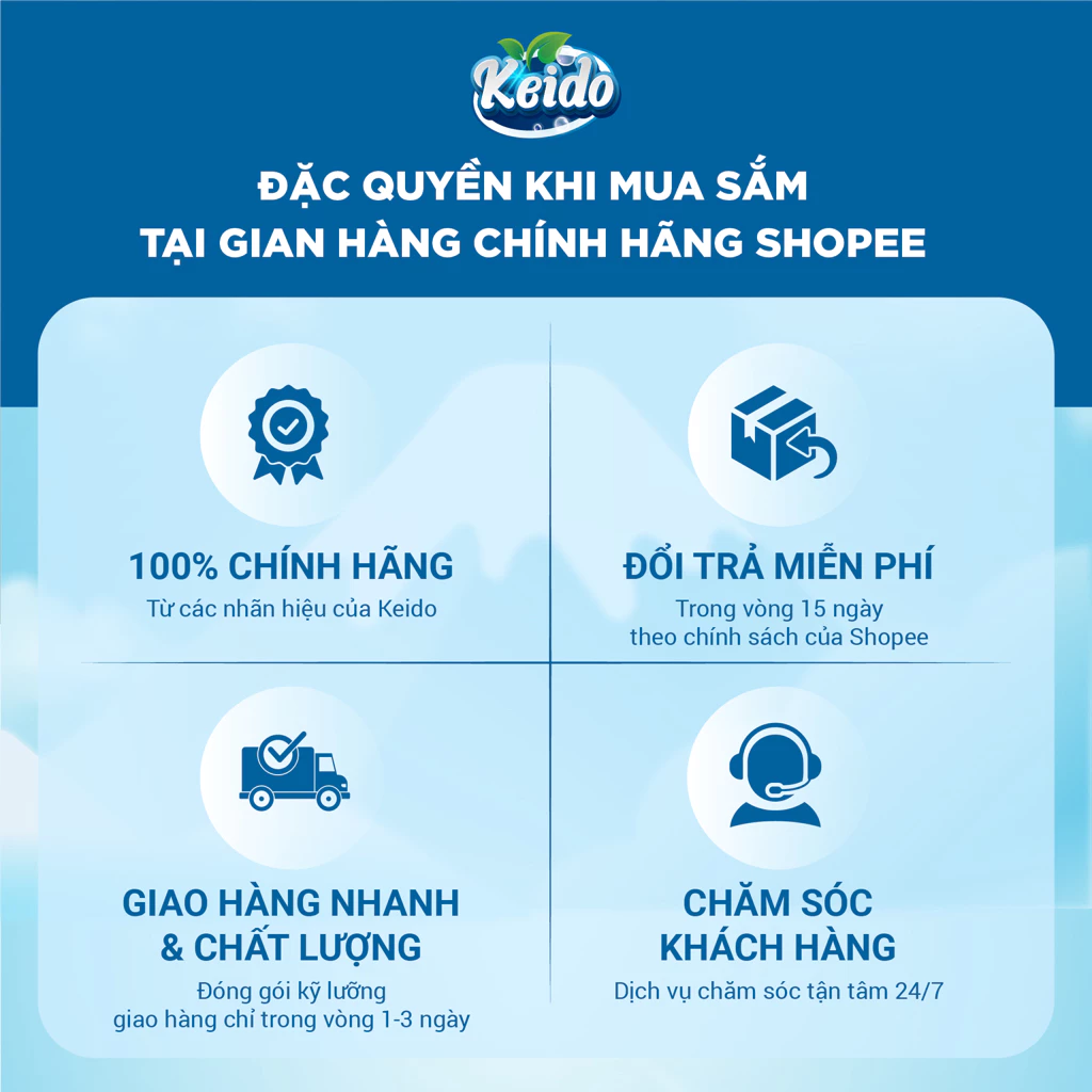 Nước lau sàn Keido